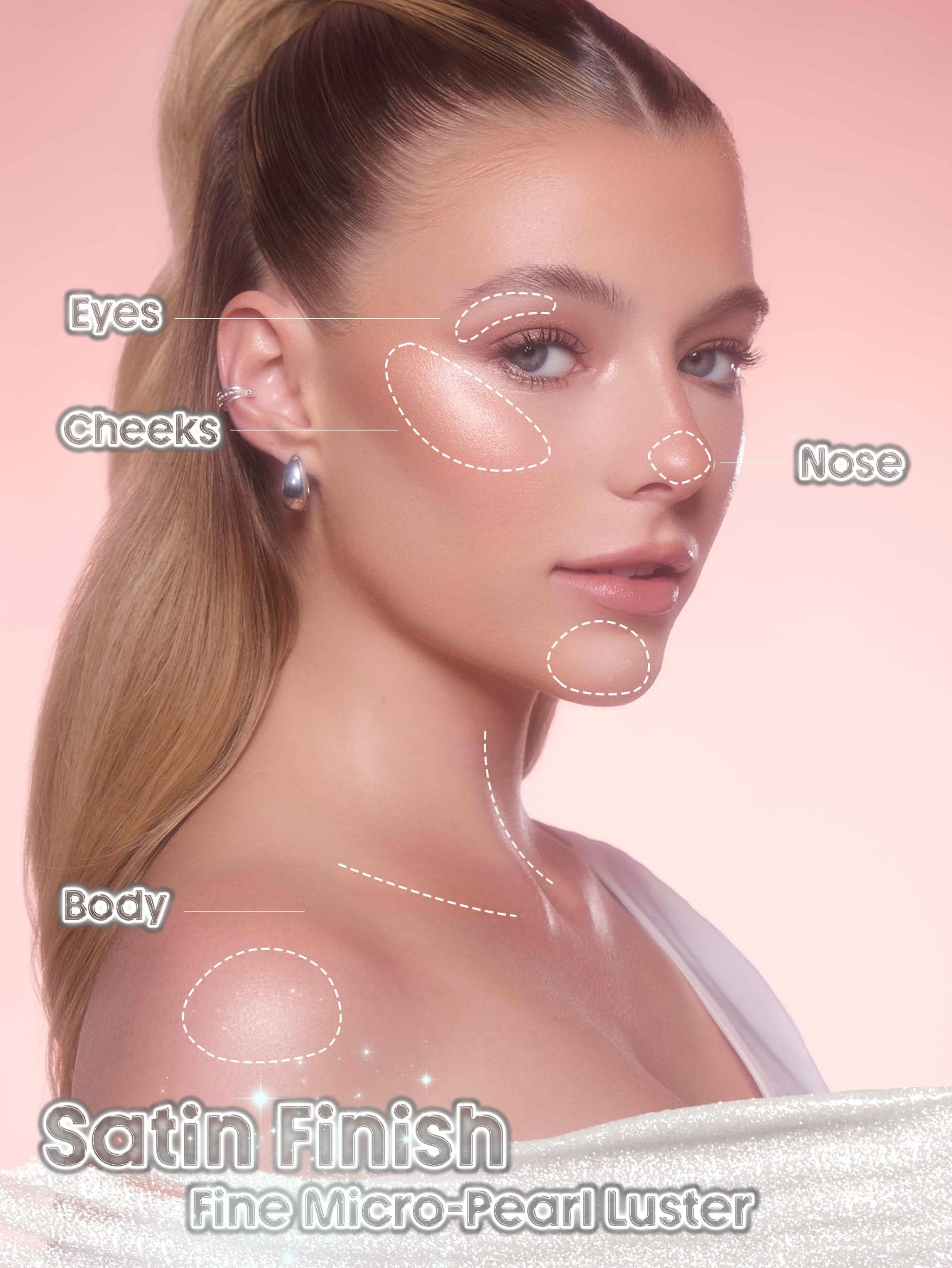 SHEGLAM travel friendly makeup stick for quick on the go facial highlighting