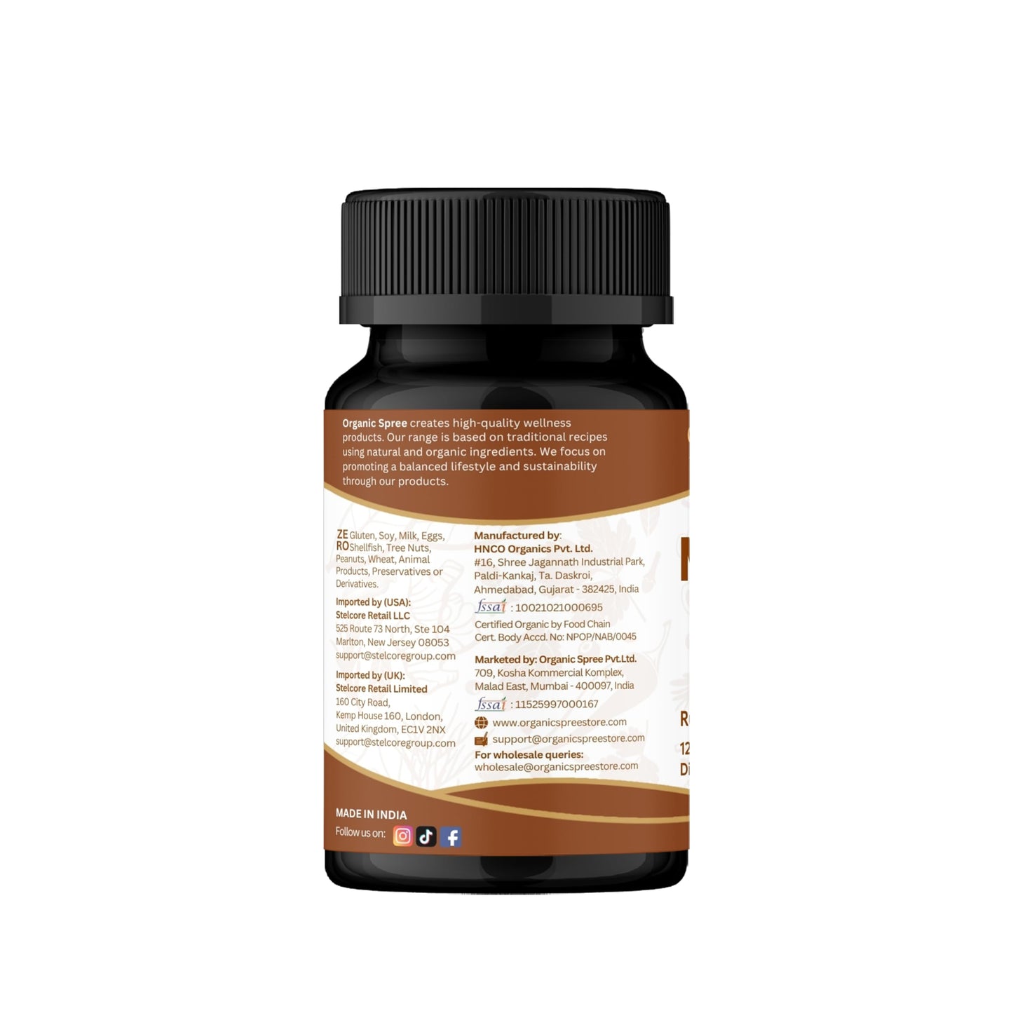 Organic Spree Manjistha lymphatic health supplement