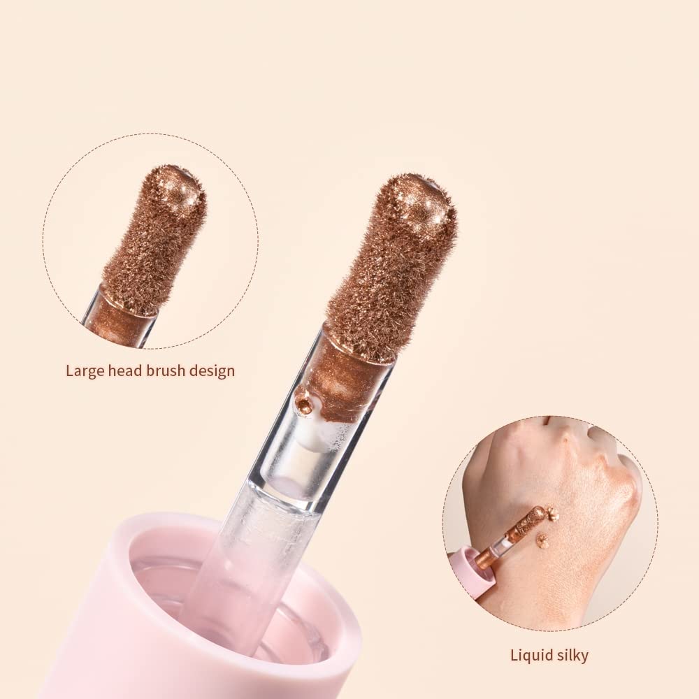 Close up of Rilimioo luminous lotion stick tip and cap