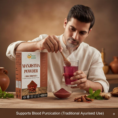 Organic Indian Madder root powder for DIY skincare