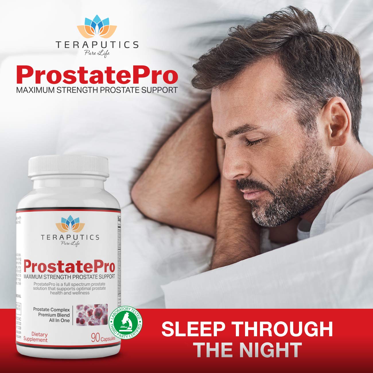 Premium USA imported Teraputics prostate support formula for men