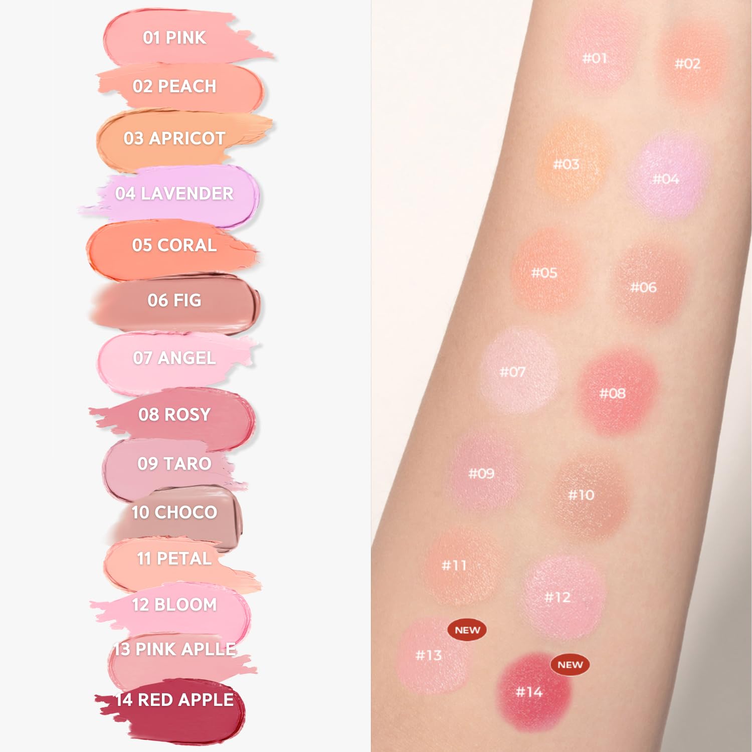 BBIA Downy Cheek cream blusher compact opened showing the rich 06 Downy Fig shade.