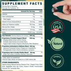 EnvyDeal Saw Palmetto and Biotin gummies displayed with lifestyle elements representing men's hair wellness.