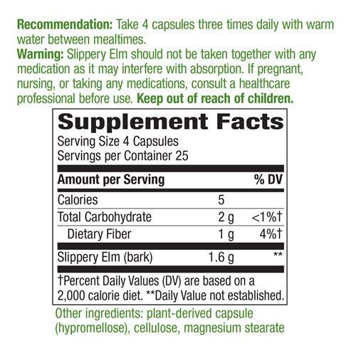 Nature's Way Marshmallow Root vegan capsules supplement packaging