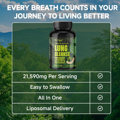 Quitmood Lung Cleanse capsules wellness supplement