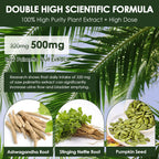Totaria Organic Saw Palmetto capsules displayed next to the authentic USA premium packaging.