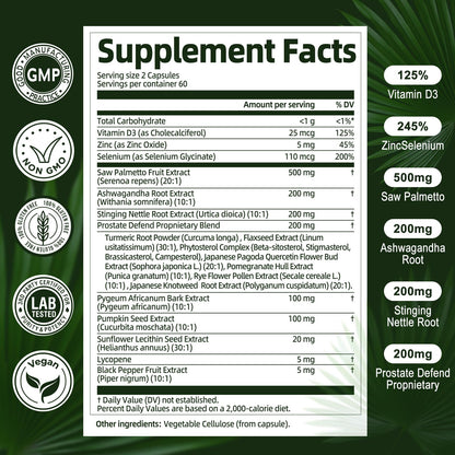 Totaria pumpkin seed and saw palmetto formula bottle demonstrating authentic imported sealing.