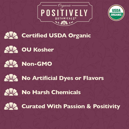 Organic Marshmallow Root loose leaf texture and quality