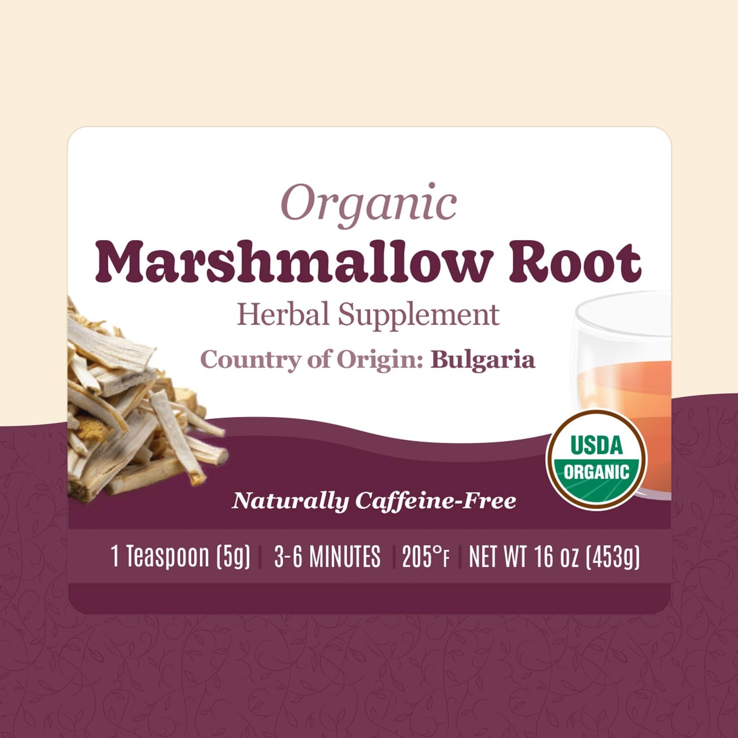 Authentic USA imported organic herbal supplement pouch