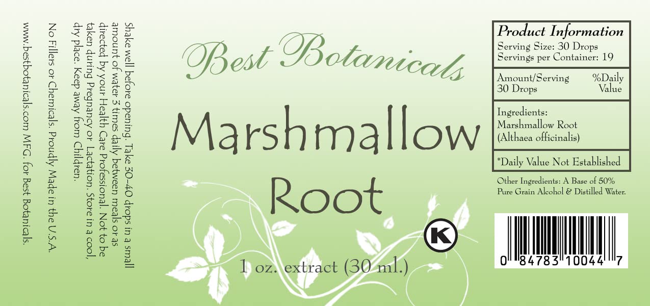 Top view of Best Botanicals herbal supplement bottle