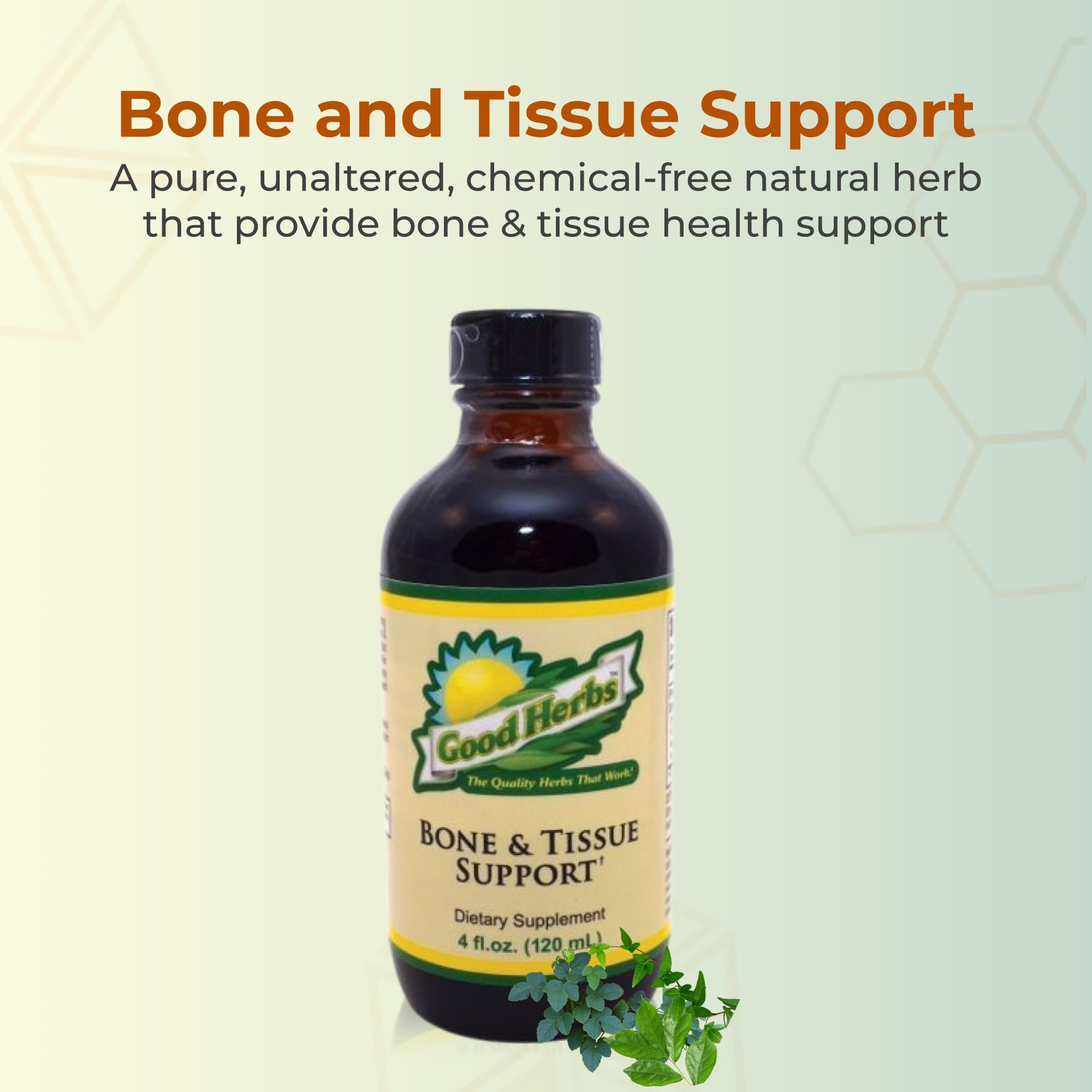 Youngevity organic herbal supplement bottle label details