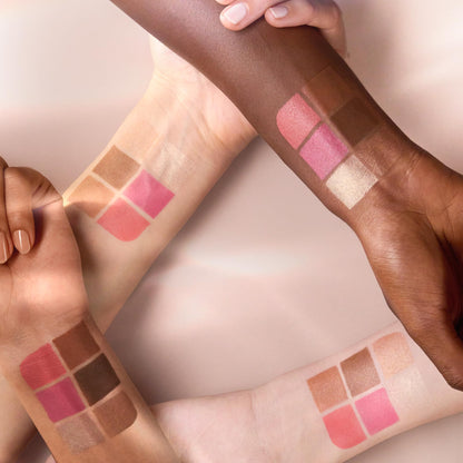 Side view showing the slim and travel-friendly packaging design of the Catrice cream face palette.