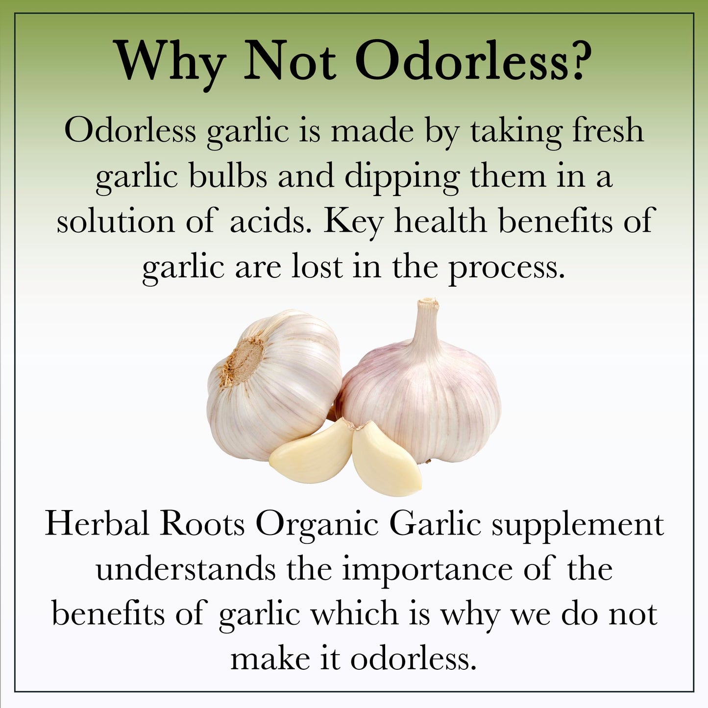 Authentic imported garlic capsules wellness routine display for heart care