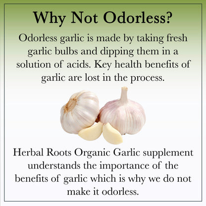 Authentic imported garlic capsules wellness routine display for heart care