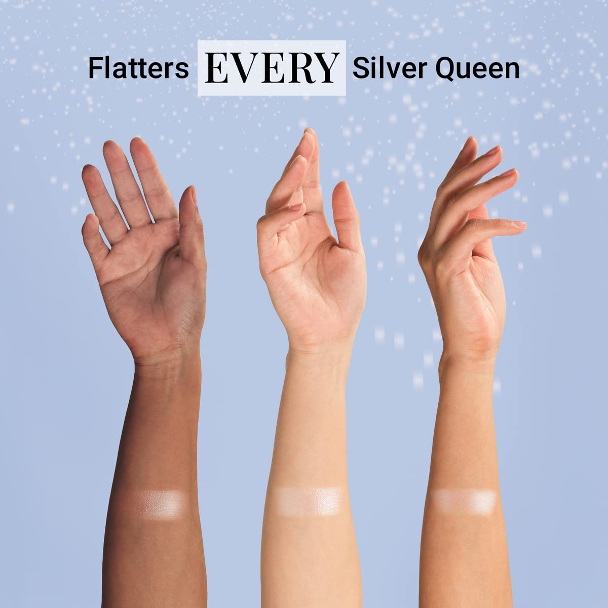 Pearl extract infused makeup stick highlighting mature skin undertones naturally