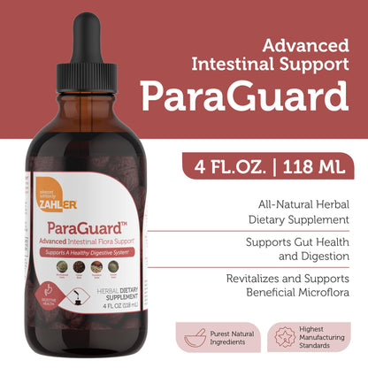 Zahler ParaGuard 4 Fluid Ounce bottle featuring the precise liquid dropper mechanism.