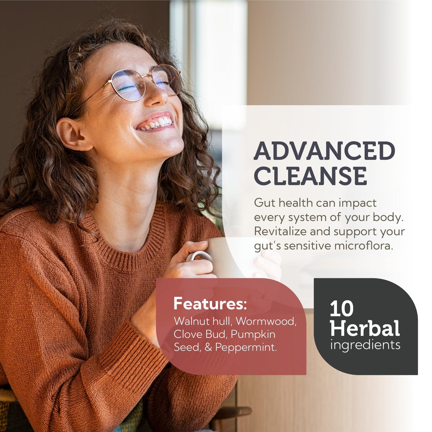 Zahler ParaGuard advanced intestinal support liquid tincture bottle on a plain background.