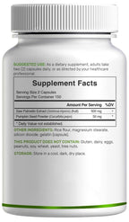 Deal Supplement prostate health supplement bottle showcasing 5000mg equivalent strength label details