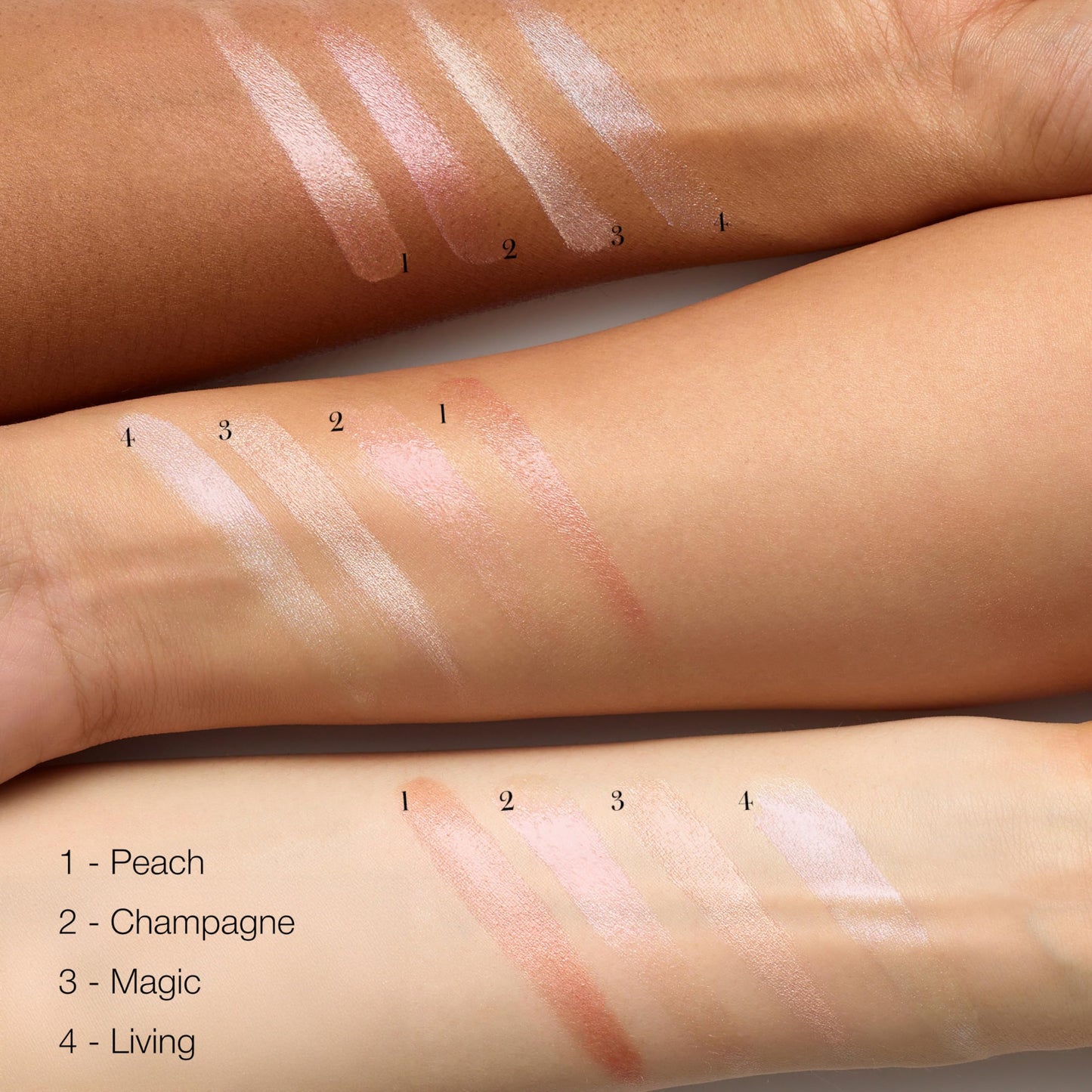 Organic ingredient makeup balm with coconut oil and vitamin e