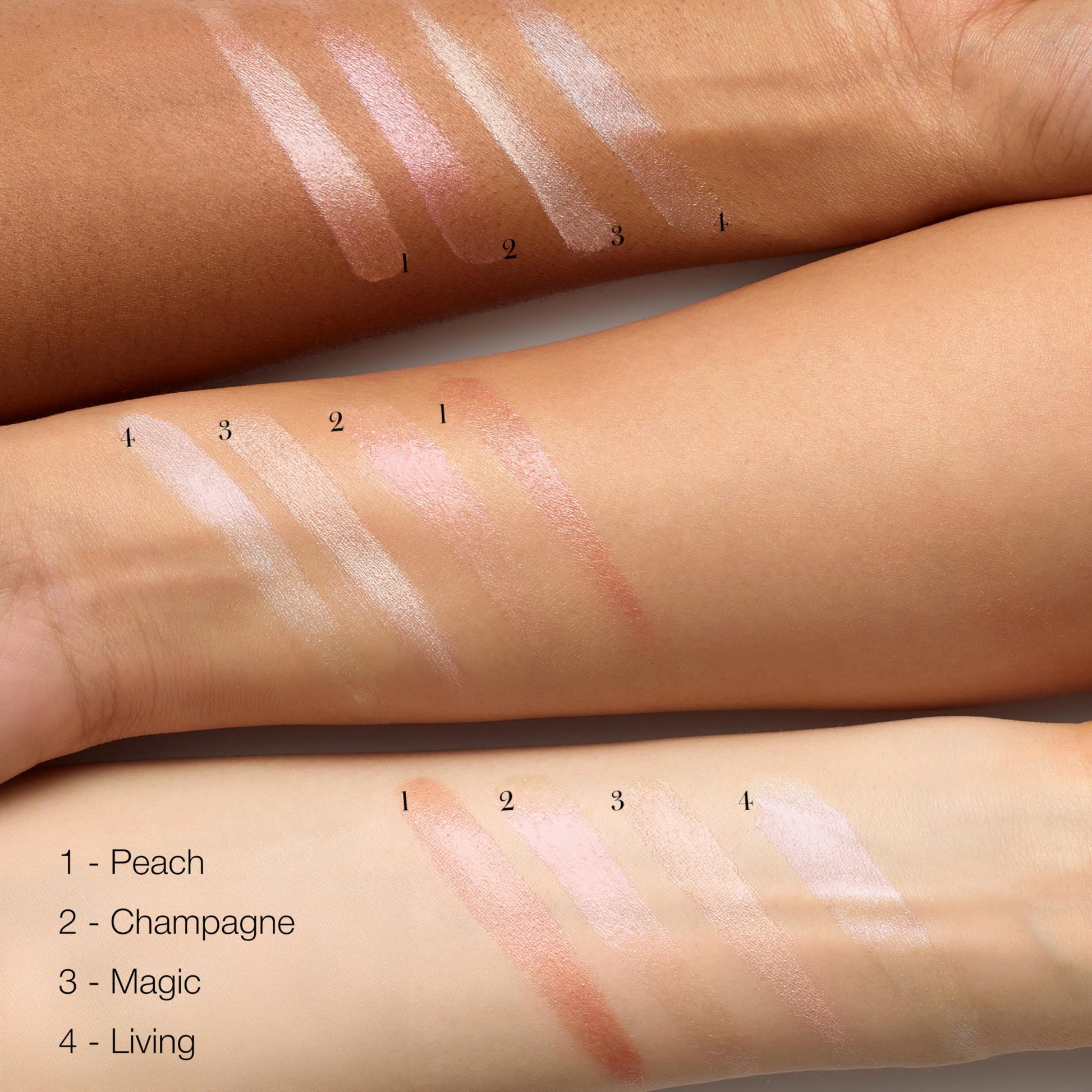 Organic ingredient makeup balm with coconut oil and vitamin e