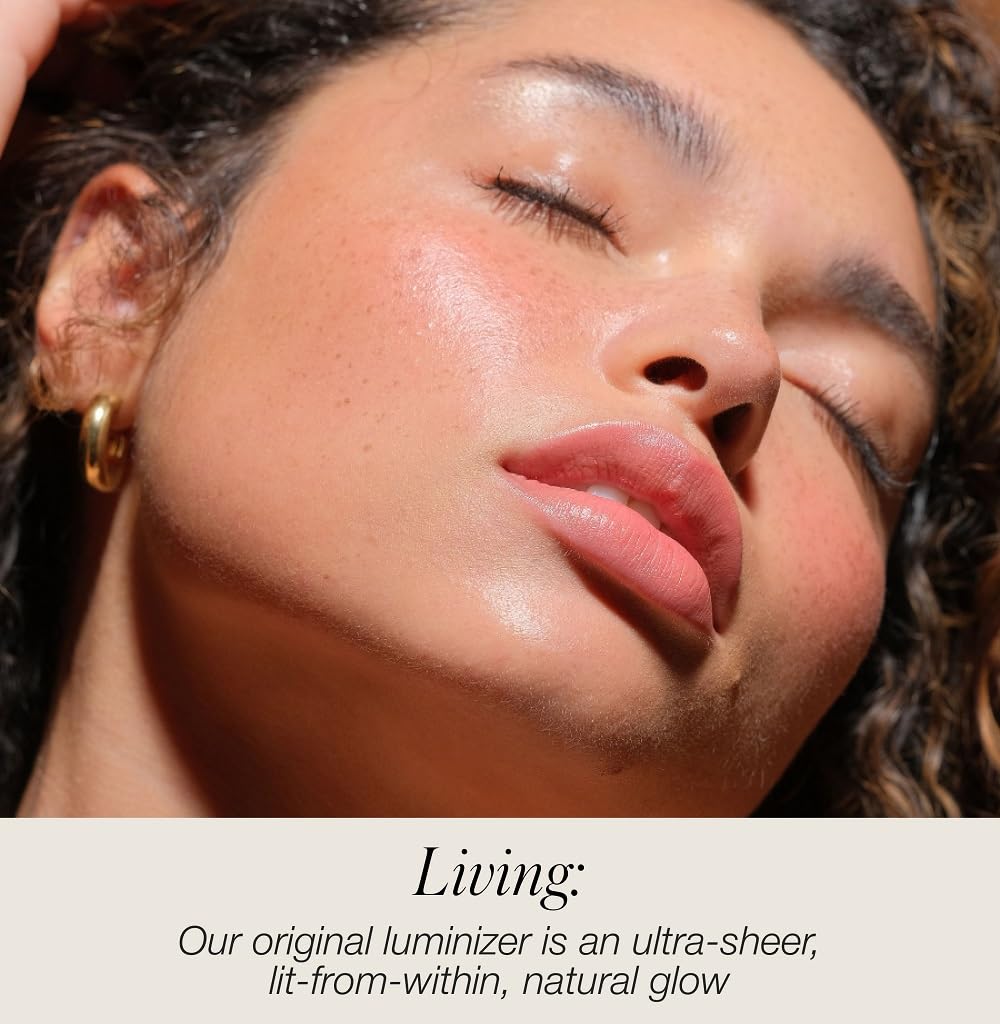 Luminous finish cream cosmetic product for face and body glow