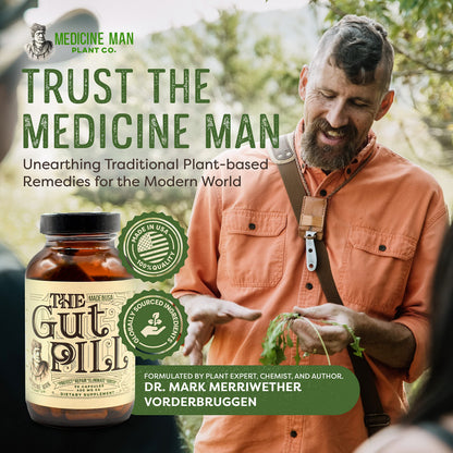 Medicine Man Plant Co. The Gut Pill lifestyle product shot