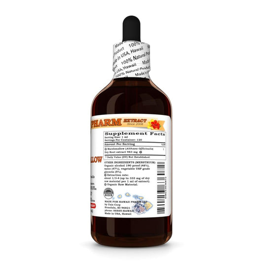Hawaii Pharm Marshmallow Root liquid extract 4 fluid ounces