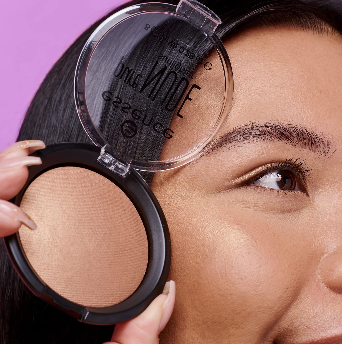 Authentic USA imported Essence Pure Nude cosmetics powder for subtle everyday glow.