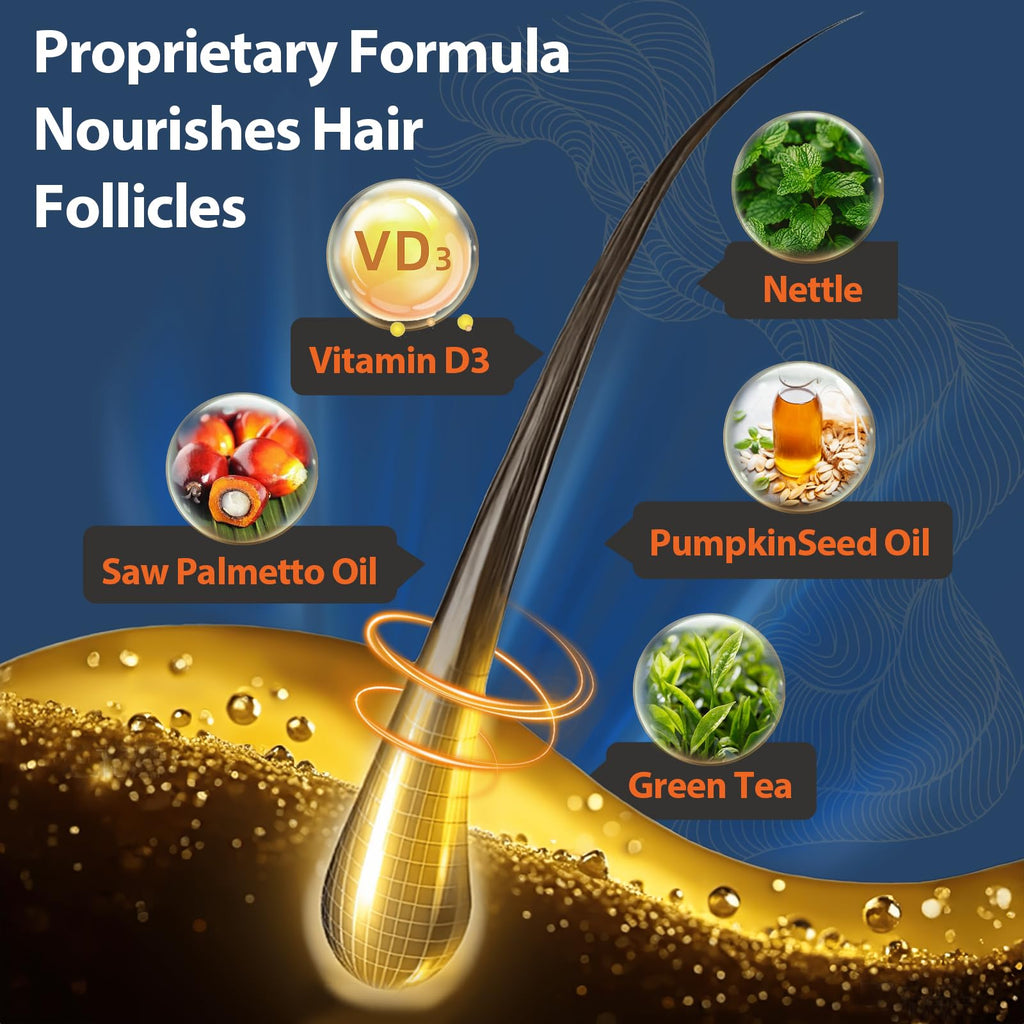 Talyvoriathor premium imported hair loss capsules display
