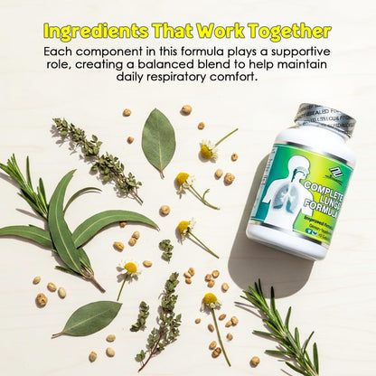 Authentic USA imported Nu-Health respiratory supplement bottle