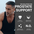 Authentic Weider Global Nutrition prostate supplement container on a clean background