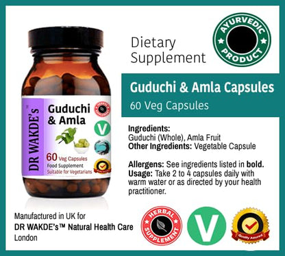 DR WAKDE'S antioxidant supplement bottle top angle view showcasing the recyclable brown glass container