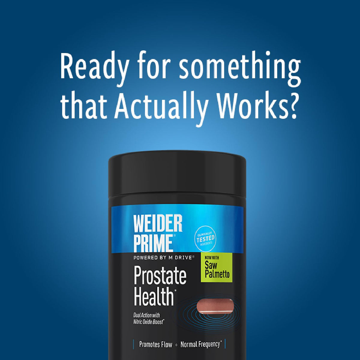 Imported USA premium men health supplement by Weider featuring Flowens cranberry extract