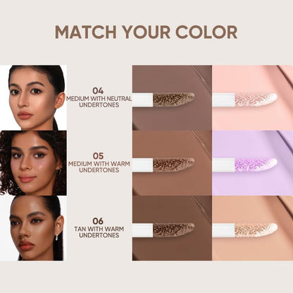 Judydoll liquid contour and under eye brightener product size and color theory details