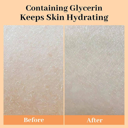 UCANBE dewy drops body glitter illuminating skincare application steps