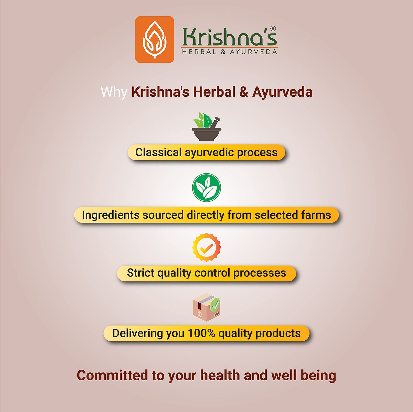 Pure vegetarian Krishna's Giloy Juice bottle layout displaying the sugar-free health supplement.