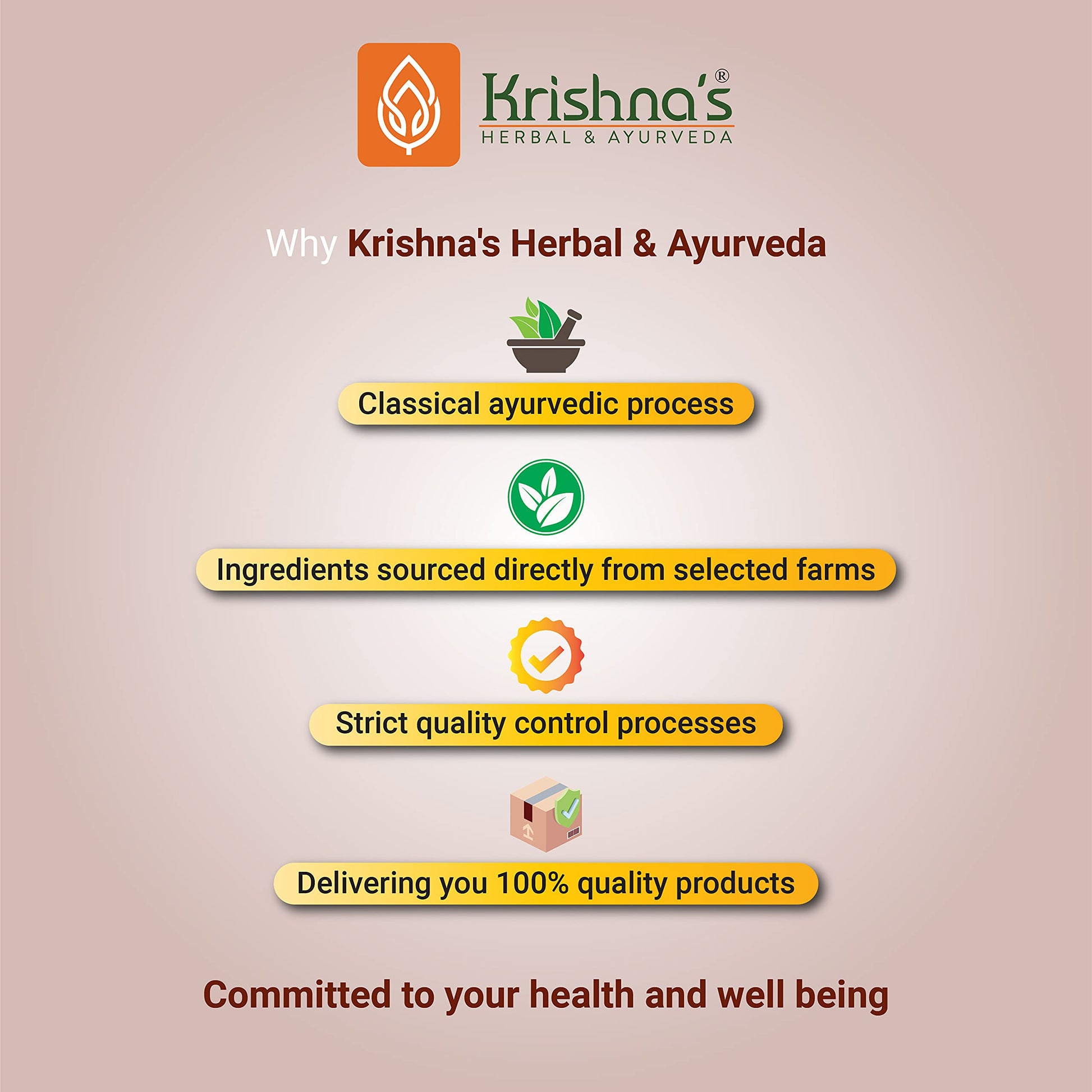 Pure vegetarian Krishna's Giloy Juice bottle layout displaying the sugar-free health supplement.