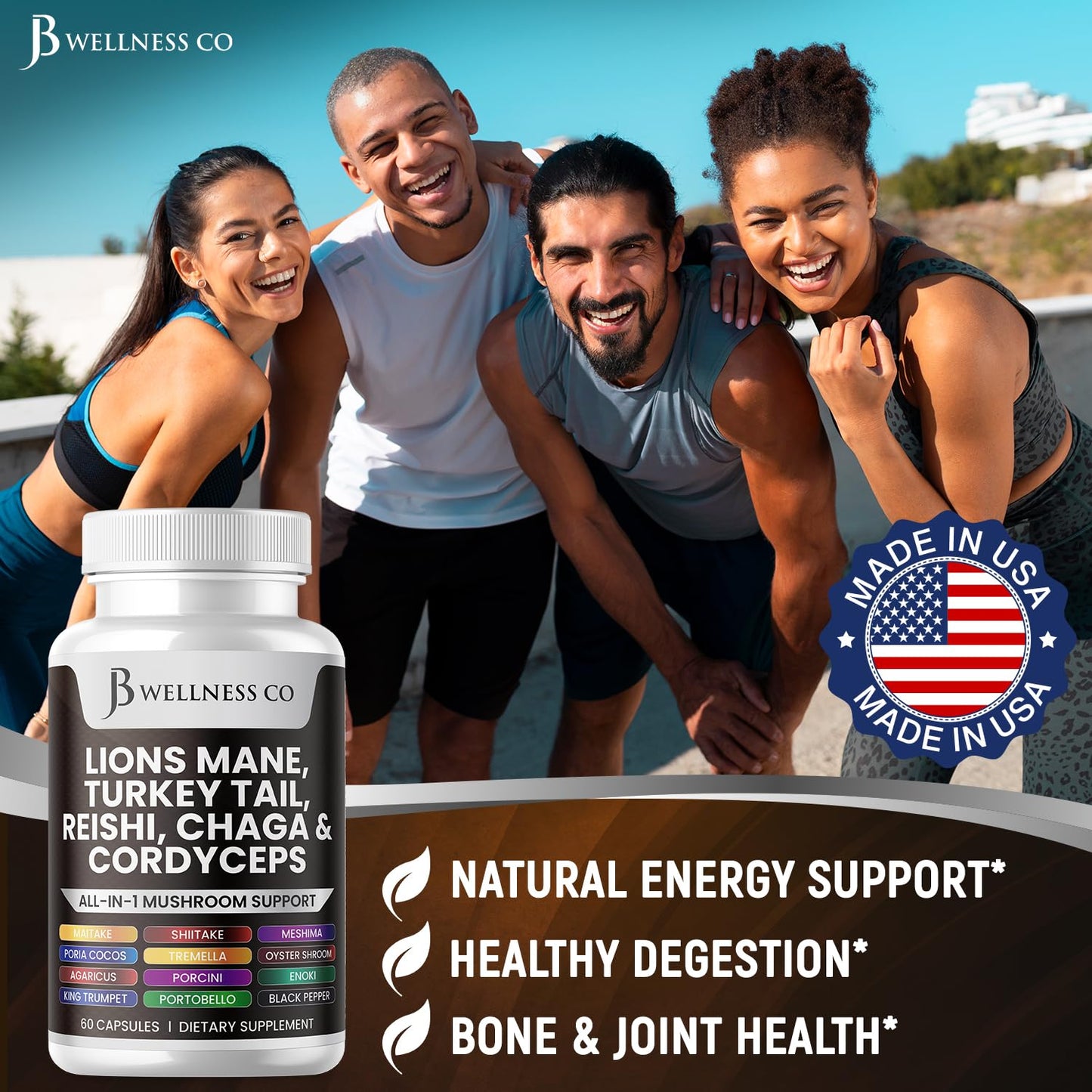 Clean Nutraceuticals cognitive support supplement bottle detail