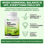 Dr. Martin's Nutrition Saw Palmetto natural DHT blocker supplement for hair loss
