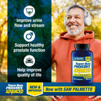 Super Beta Prostate Advanced supplement facts label and ingredient details
