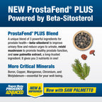 Super Beta Prostate Advanced with saw palmetto caplets for prostate support