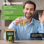 Non GMO vegan gluten free herbal supplement product close up view