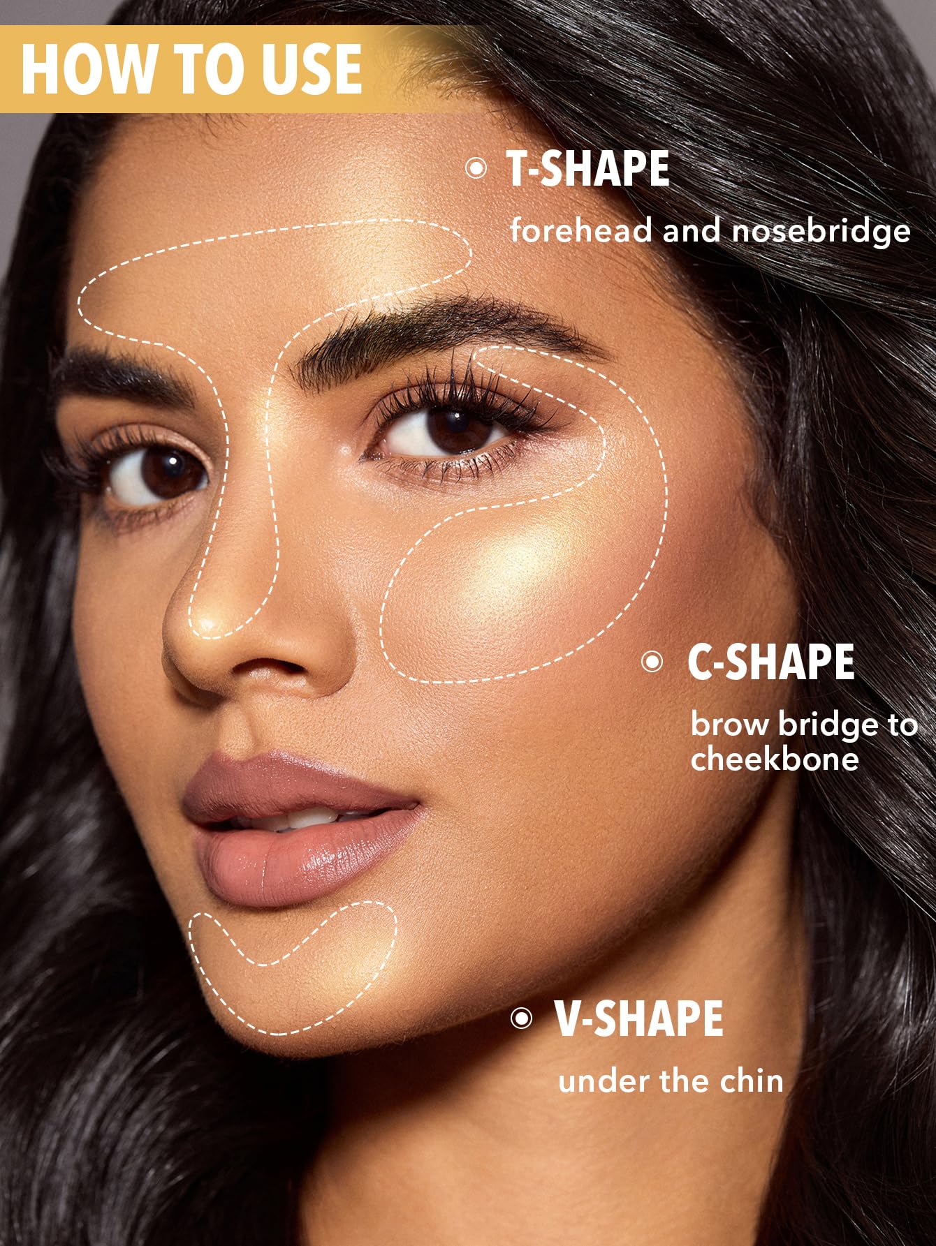 Close up details of the travel friendly SHEGLAM cream makeup stick tube