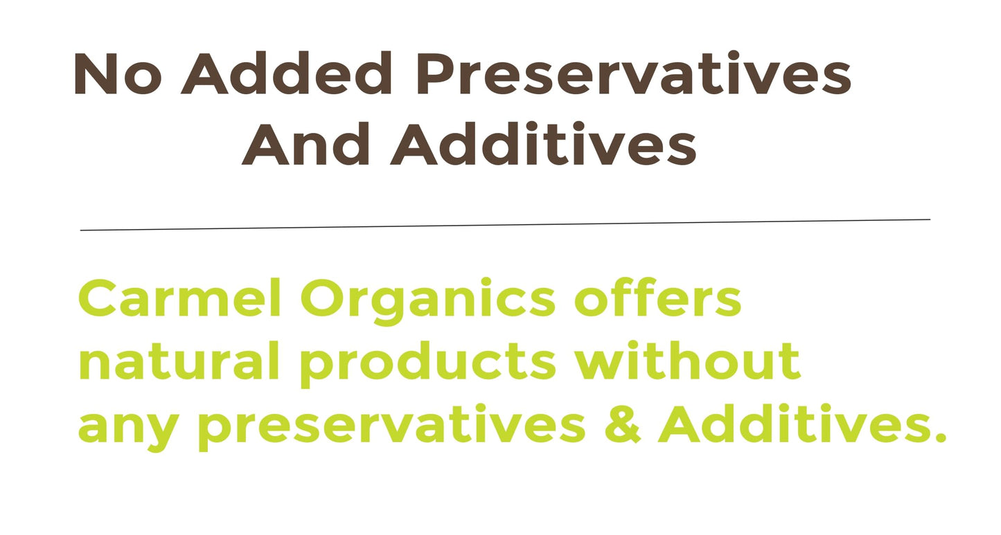 Carmel Organics natural immunity booster powder package close up.