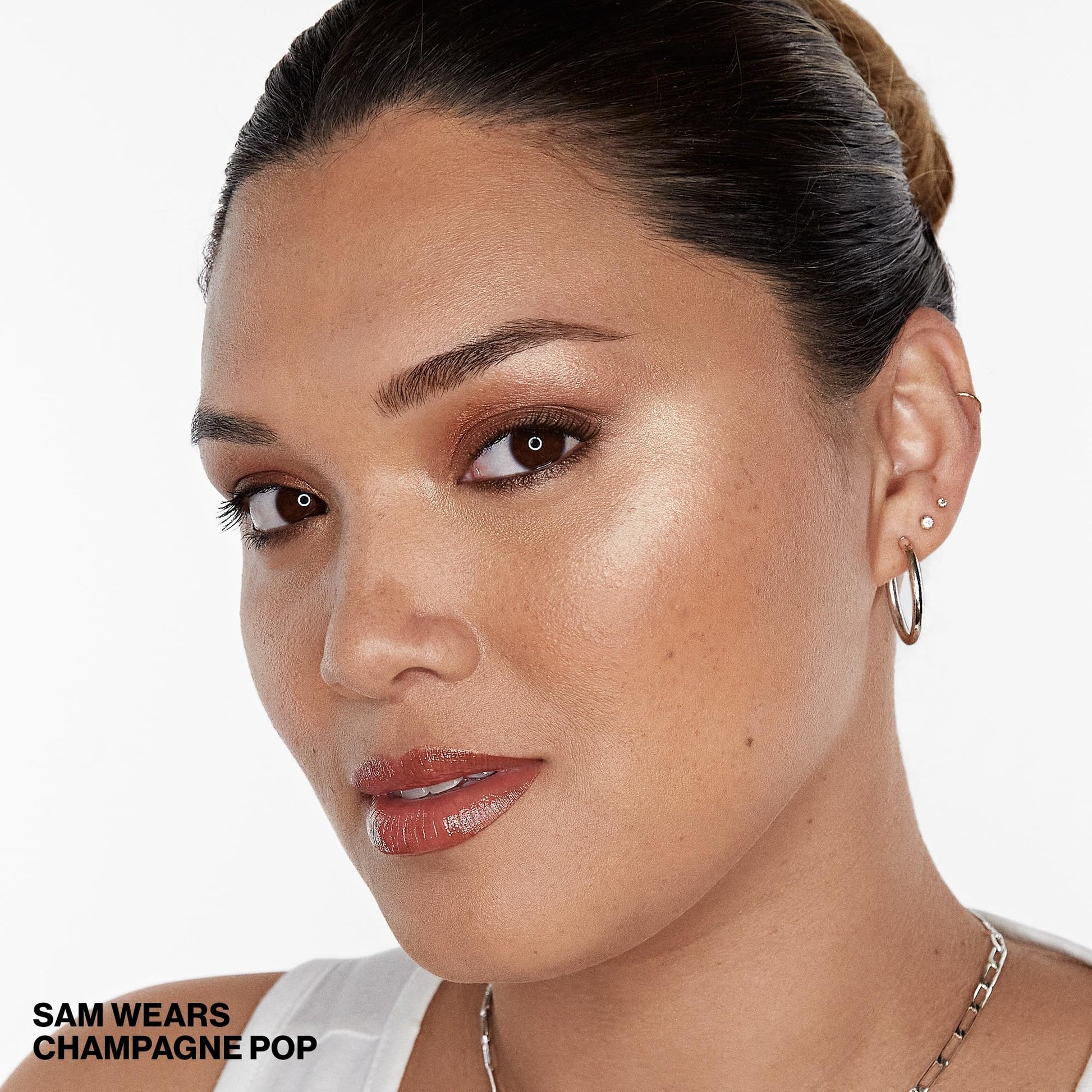 Smashbox BECCA Champagne Pop highlighter packaging box showing original product details
