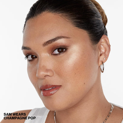 Smashbox BECCA Champagne Pop highlighter packaging box showing original product details