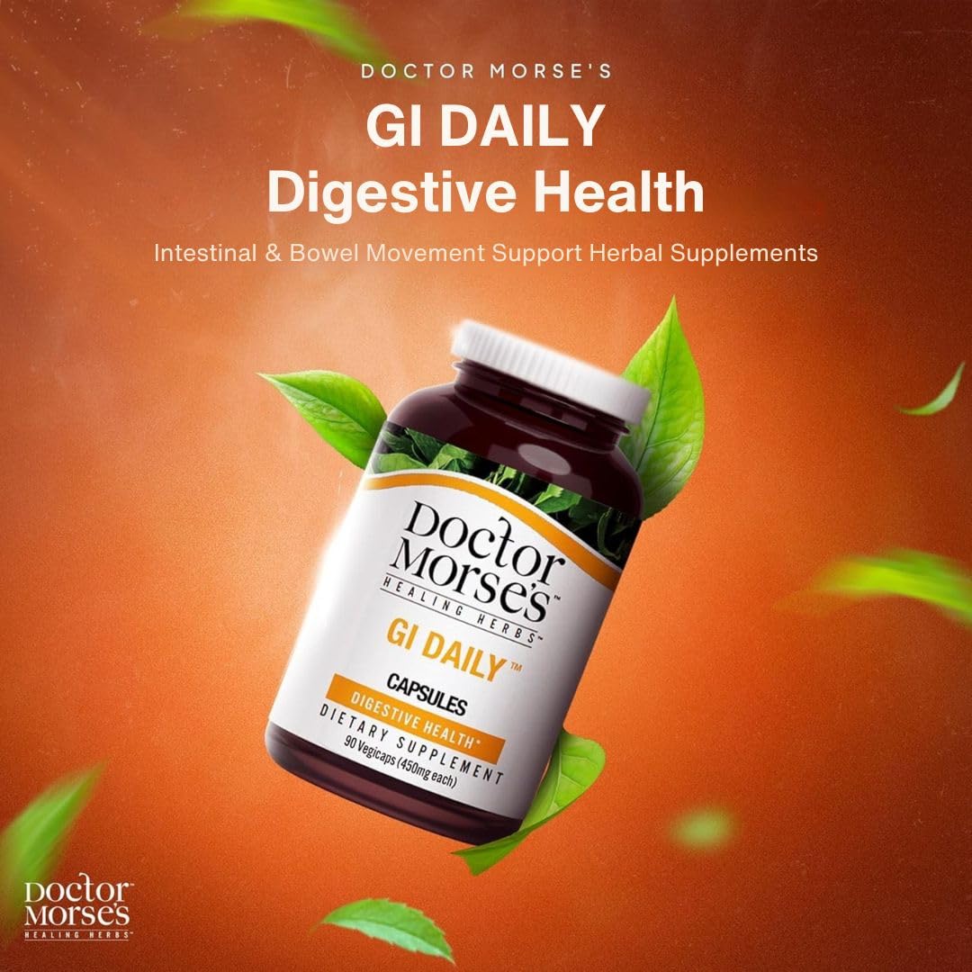 Doctor Morse's GI Daily 90 capsules label details