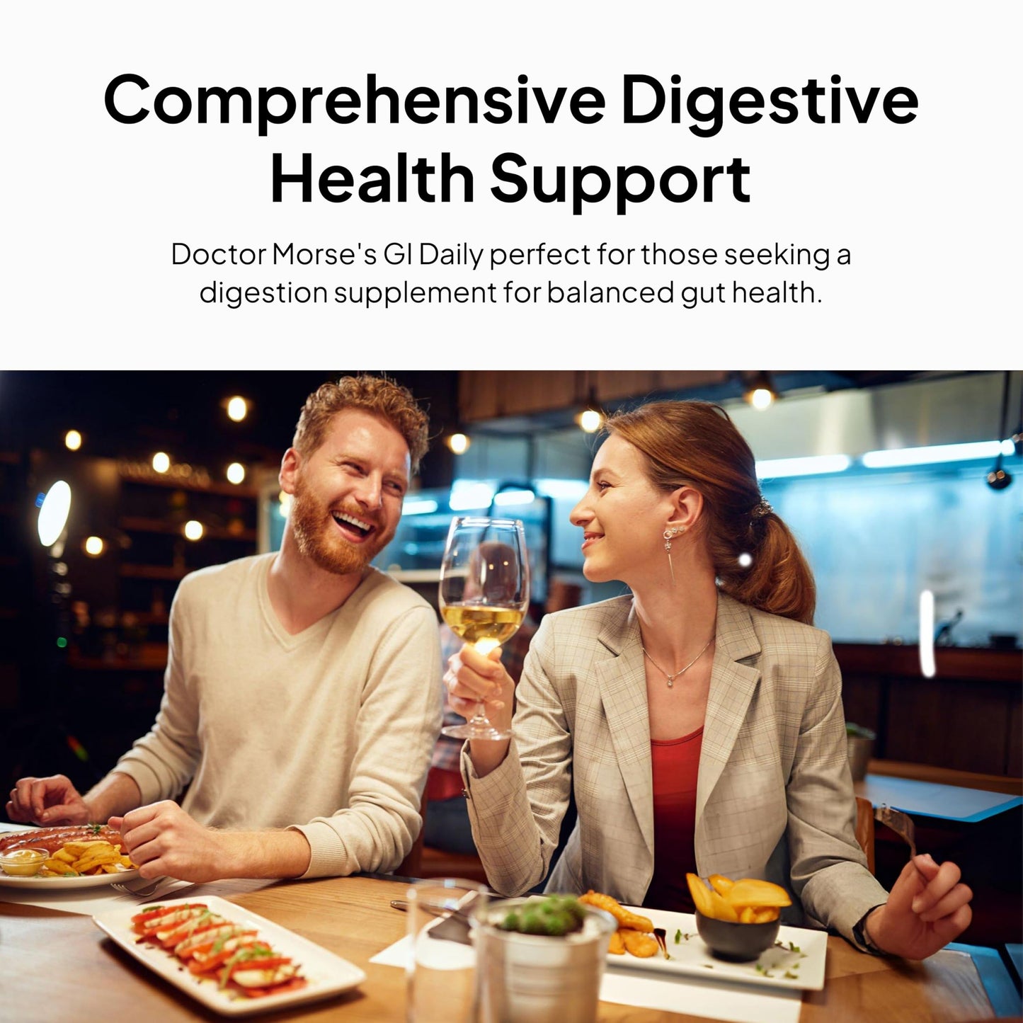 Doctor Morse's GI Daily digestive support supplement bottle