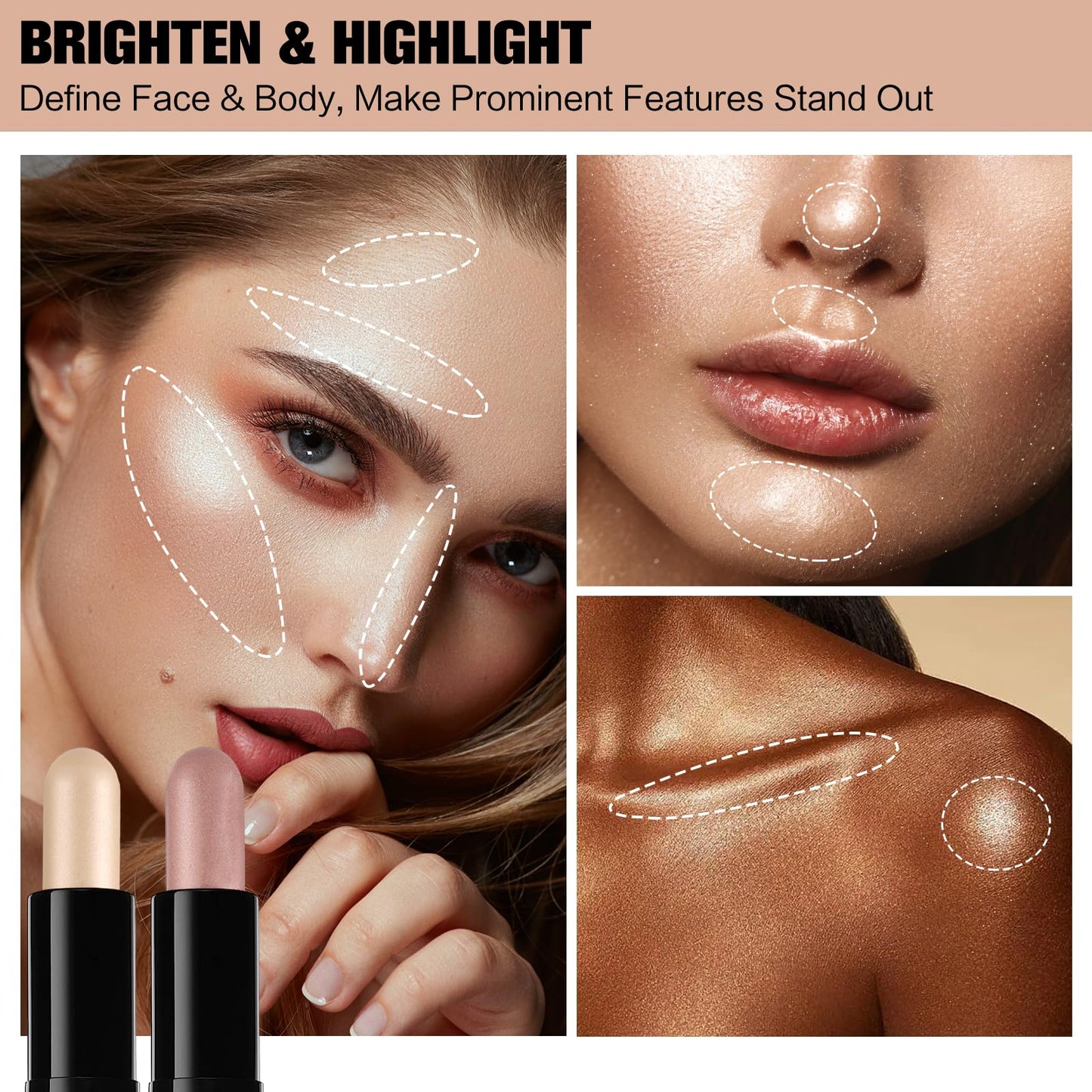 Susikeki dual ended face shaping stick kit demonstrating the packaging box and authentic product components.