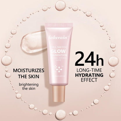NAISSIYA multi-purpose liquid makeup base tube standing next to its outer packaging box
